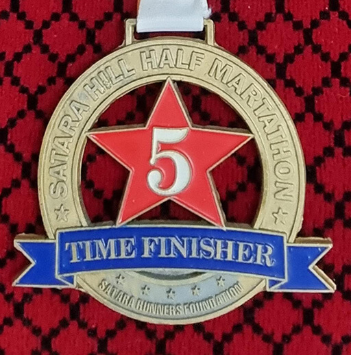 5 TIMES FINISHER MEDAL Medal